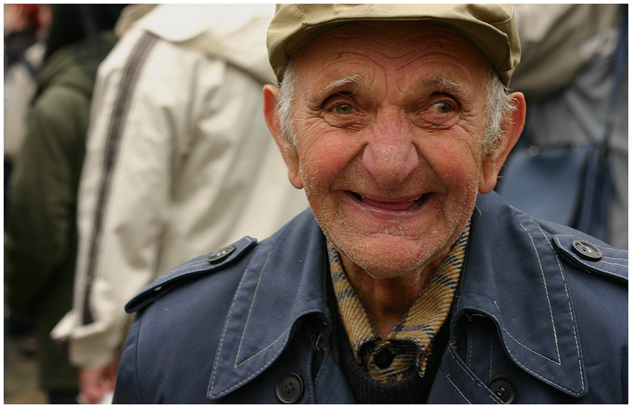 Happy Old Man