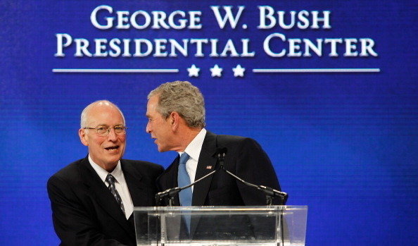 George And Laura Bush Attend Groundbreaking For Bush Presidential Center